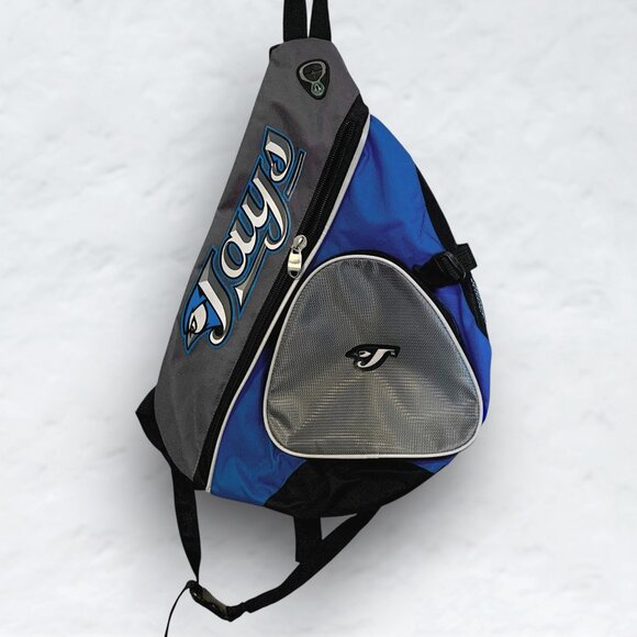 Toronto Blue Jays Retro Y2K 2000s Logo Backback RARE - Picture 1 of 4